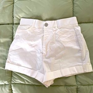 White Zara Shorts